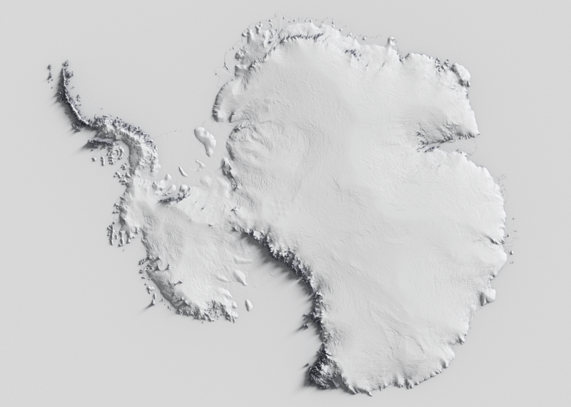 Minimalist preview of Antarctica