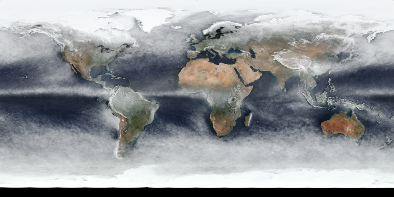 Preview Image of World Q2 2020 Median Cloud Cover