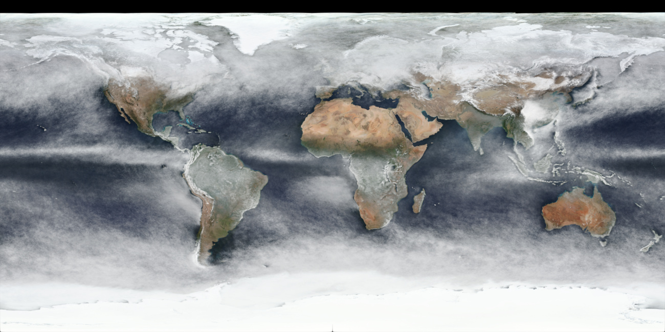 Preview Image of World Q4 2020 Median Cloud Cover